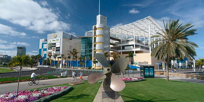 Shopping Center in El Muelle de Gran Canaria