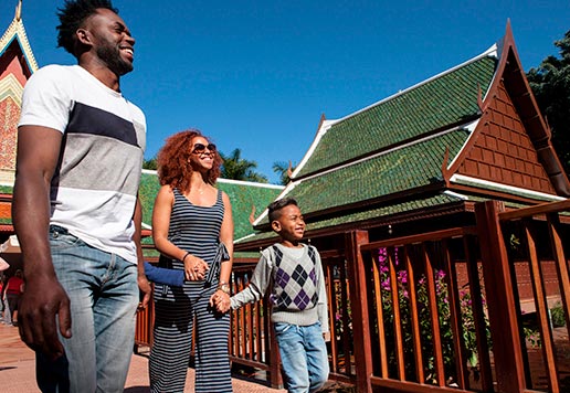 Visite en famille à Siam Park